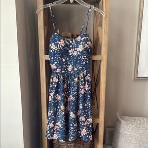 Floral Blue Sundress